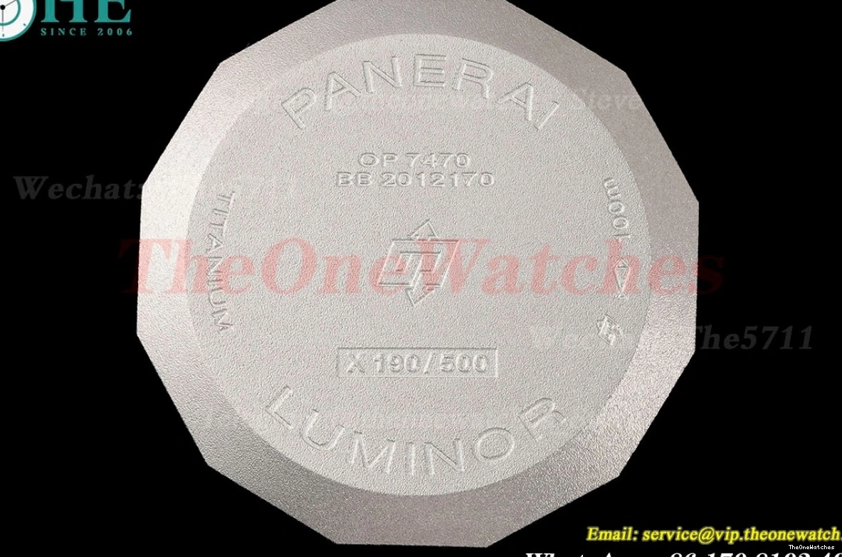 42mm PAM1279 Luminor Blue VSF P9011 LE TI Dial GMT 0118